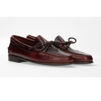 Mocassim com laço moka