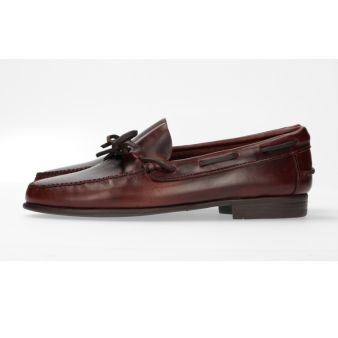Mocassim com laço moka