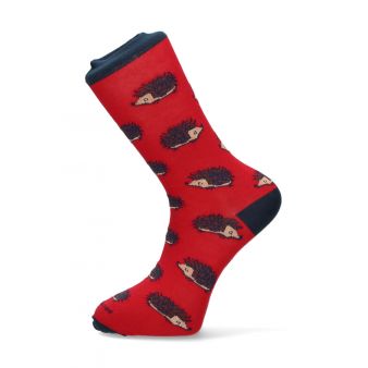 Red hedgehogs sock