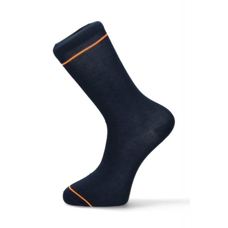 Chaussettes marines avec bande drapeau Espagne