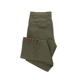 Green coloured country trouser