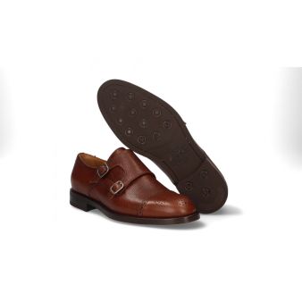 Monkstrap Edimburgo de couro