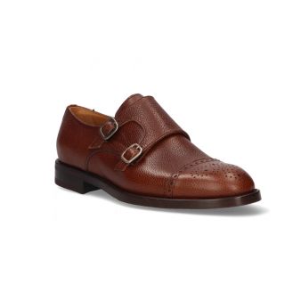 Monkstrap Edimburgo de couro
