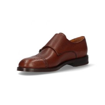 Monkstrap Edimburgo de couro