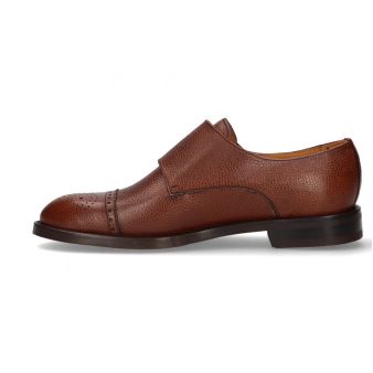 Monkstrap Edimburgo de couro