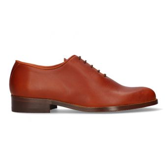 Zapato polaina ternera avellana Valverde del Camino