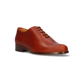 Zapato polaina ternera avellana Valverde del Camino