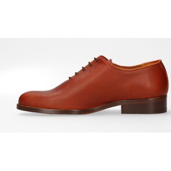 Zapato polaina ternera avellana Valverde del Camino