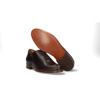 Zapato polaina castaña Valverde del Camino