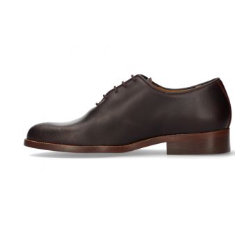 Zapato polaina castaña Valverde del Camino
