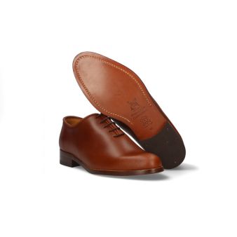 Chaussure anglaise en vieux cuir Valverde del Camino