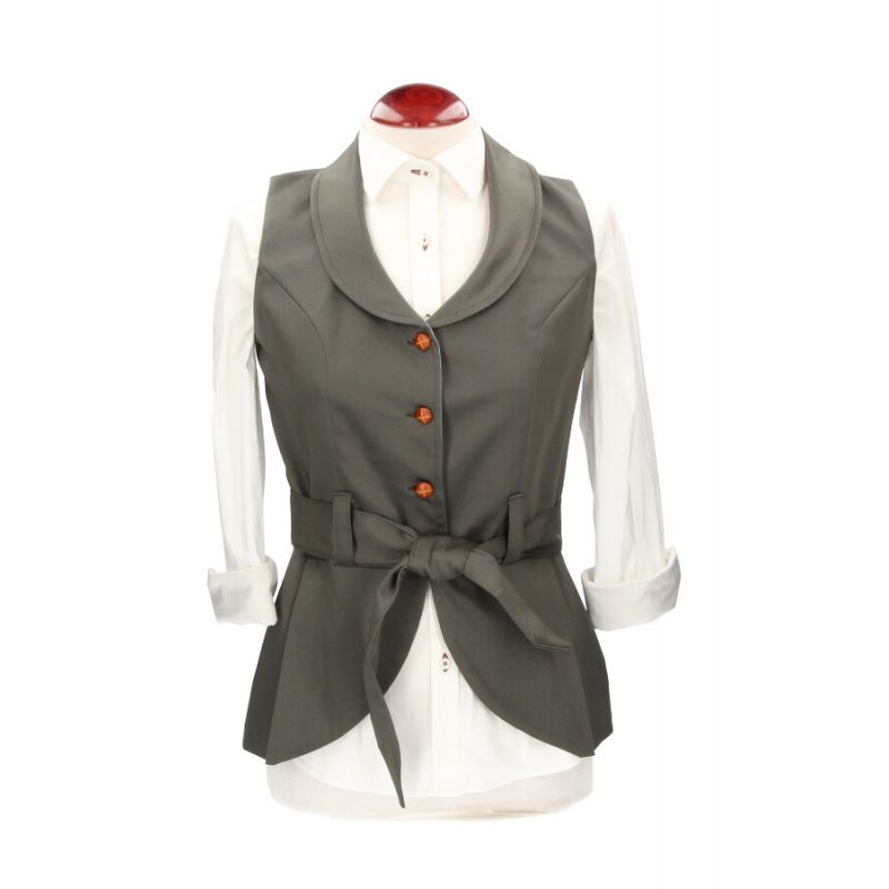 Gilet Pandora vert plomb