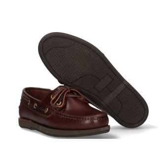 Sapato náutico pull marrom