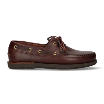 Zapato náutico pull marrón