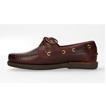 Sapato náutico pull marrom