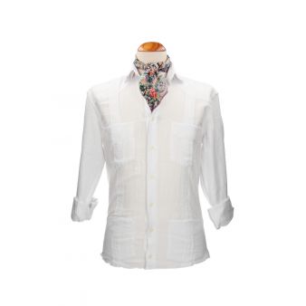 Camisa Cubana Blanca