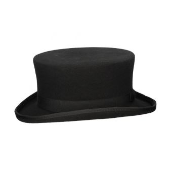 Chapéu baixo preto