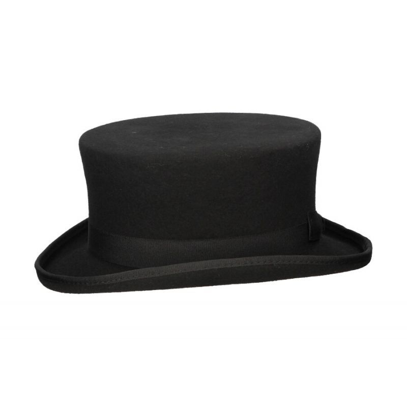 Chapéu baixo preto