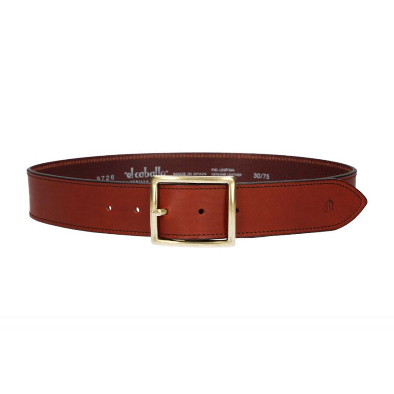 Ceinture boucle rectangulaire cuir