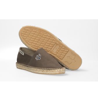 Camping kaki brodé trident