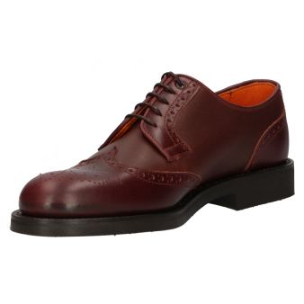 Blucher de couro com pala vega