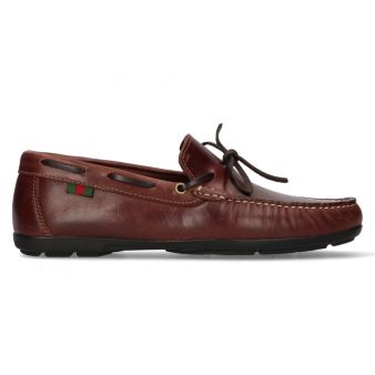 Mocassin avec noed marron