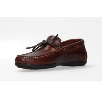 Mocassin avec noed marron