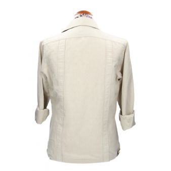 Camisa Cubana beige