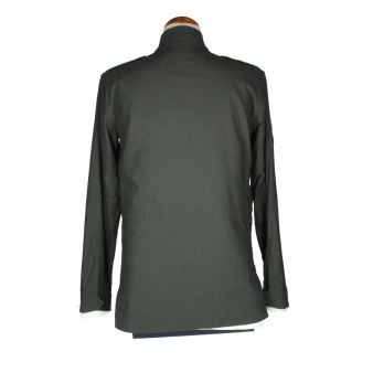 Saharienne étiquette vert kaki