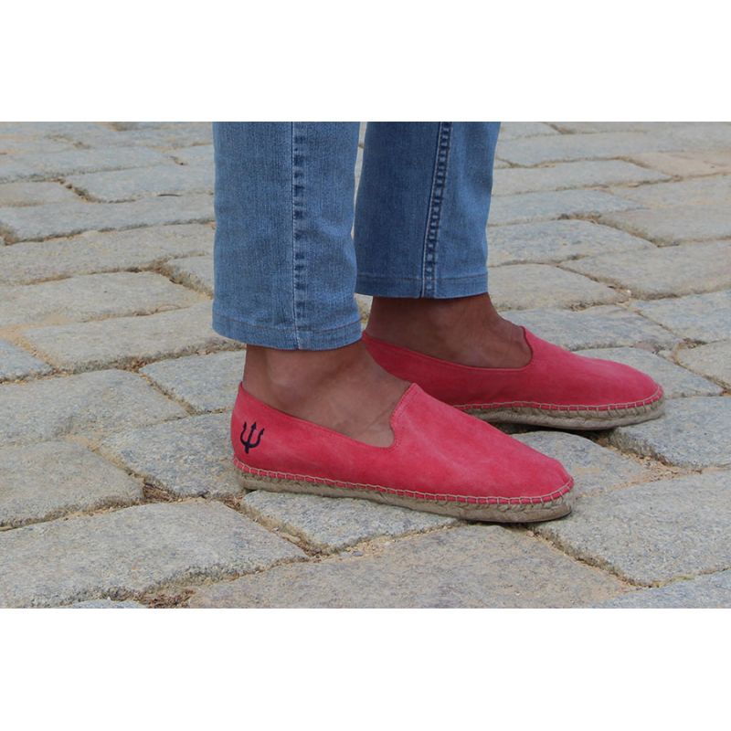 Copete de esparto lavado vermelho