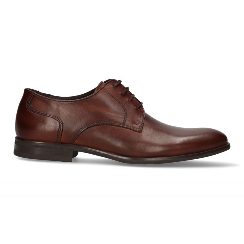 Blucher liso conhaque