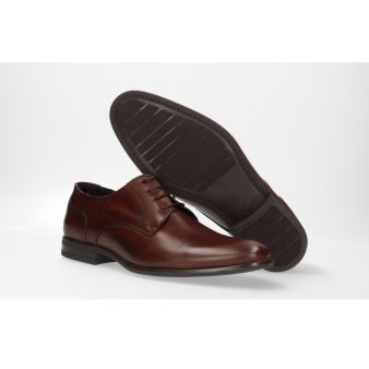 Blucher uni cognac
