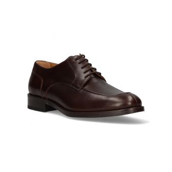 Chaussure à lacets marron
