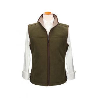 Gilet polaire vert