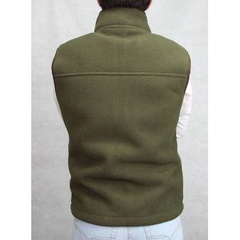 Gilet polaire vert