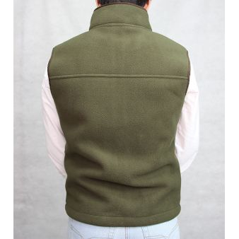 Gilet polaire vert