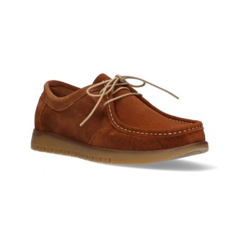 Sapato Wallabi de camurça taupe
