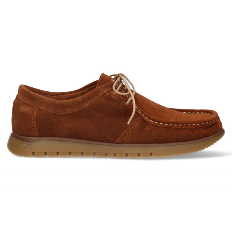 Sapato Wallabi de camurça taupe