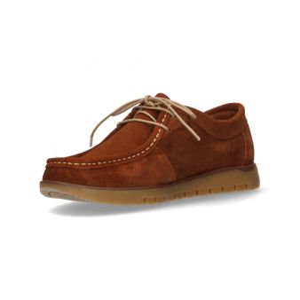 Sapato Wallabi de camurça taupe