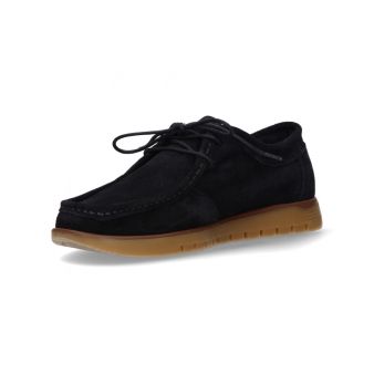 Chaussure Wallabi en suède marine