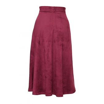 Jupe Minerva bordeaux