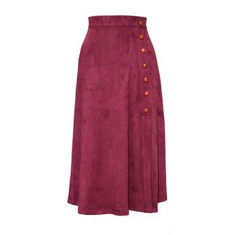 Jupe Minerva bordeaux