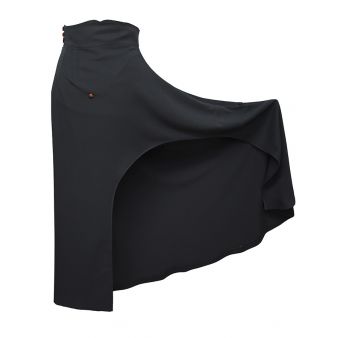 Black safety rider skirt