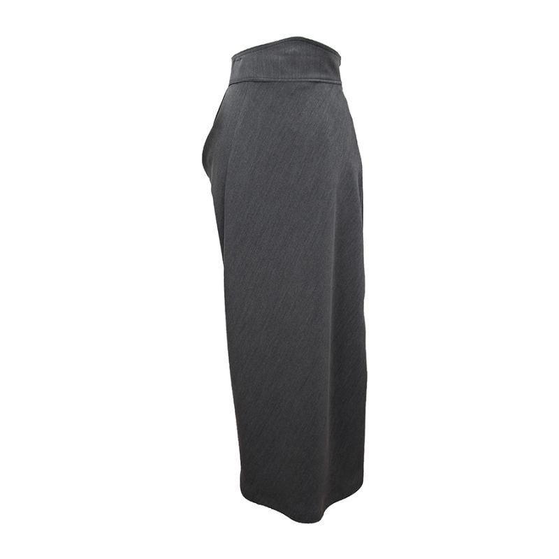 Grey safety rider skirt