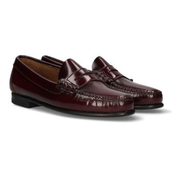 Mocassin avec antifaz bordeaux
