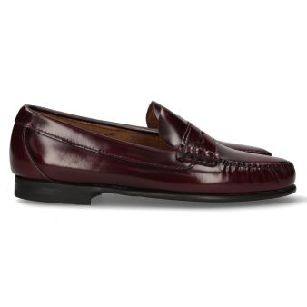 Mocassim com antifaz burdeos