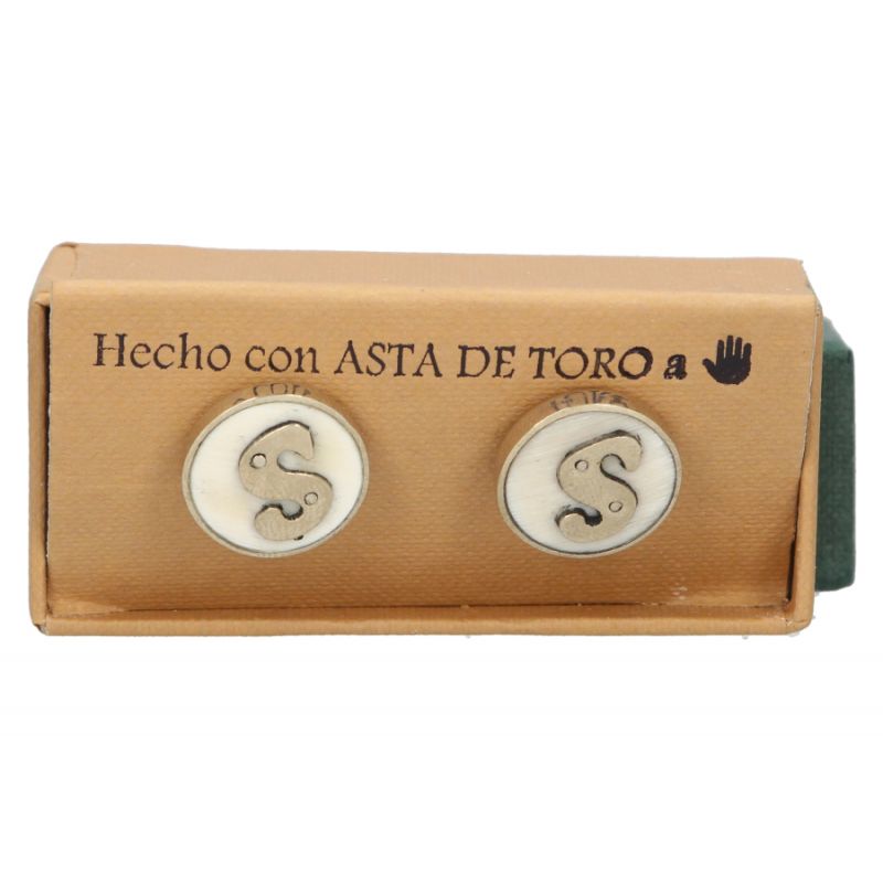 Abotoadura letra S