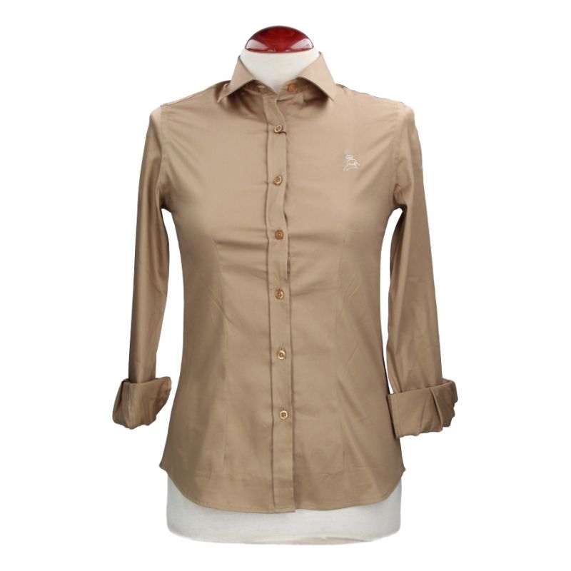 Camisa mulher caramelo