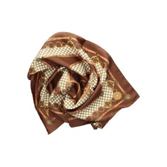 Pañuelo cadena marrón
