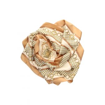 Pañuelo cadena beige